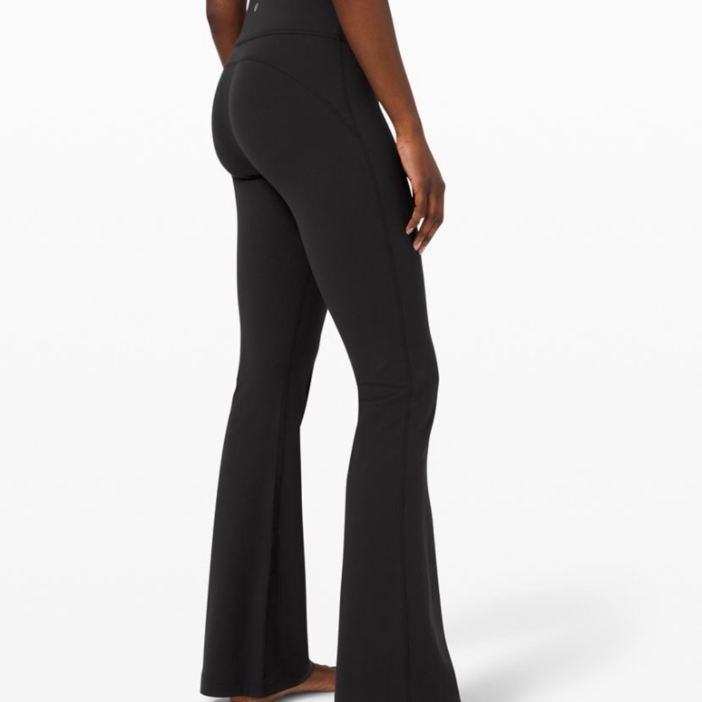 lululemon groove pant flare leggings
